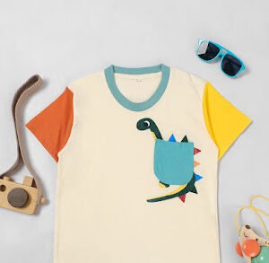 Kaos Anak Unisex| Adem, Nyaman & Stylish Dino – Blessingmoa