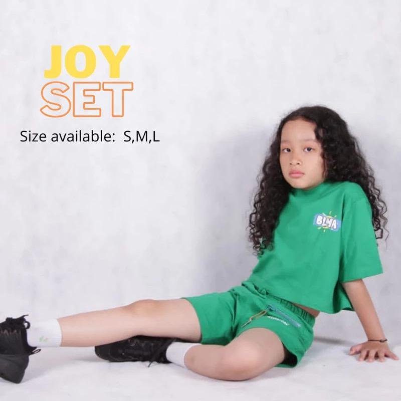 Joy Set T-Shirt Setelan Anak Perempuan - Gambar 3